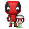 Funko Pop Zombie Deadpool With Headpool 667 (Marvel) (Exclusive Collector Corps)