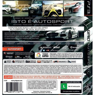 Grid Autosport Ps3 #1