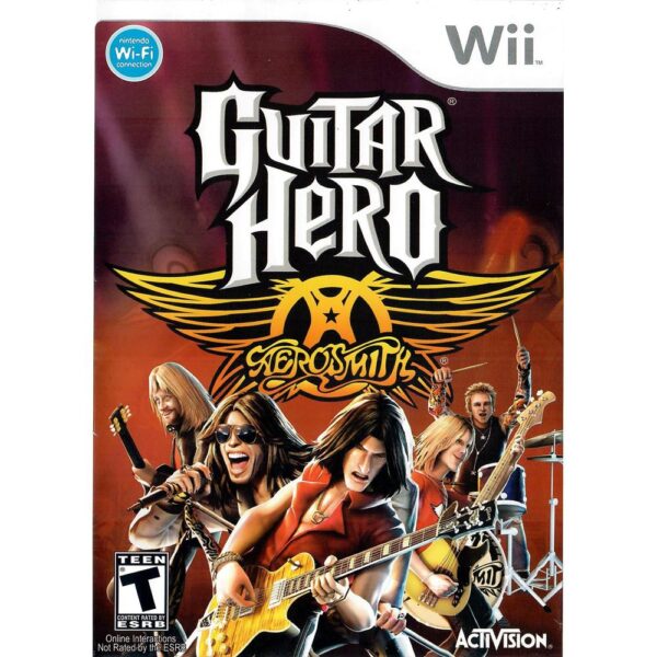 Guitar Hero Aerosmith Nintendo Wii