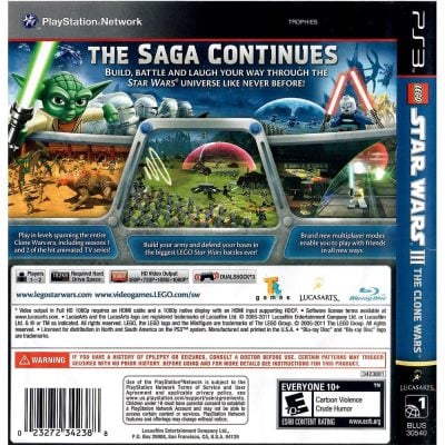 Lego Star Wars Iii The Clone Wars Ps3 #1