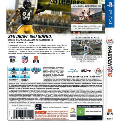Madden Nfl 16 Ps4 #1