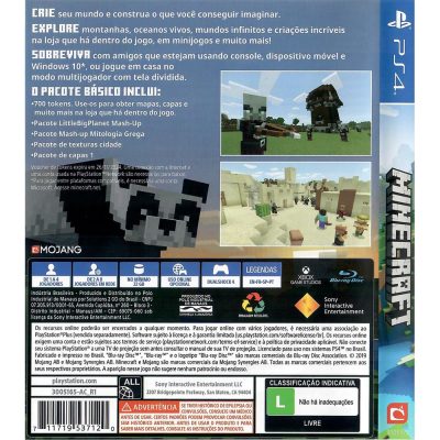 Minecraft Ps4