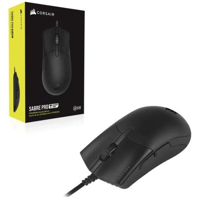 Mouse Gamer Corsair Sabre Pro Champion Series, 18000Dpi, 6 Botoes, Preto, Ch-9303101-Na (Novo)