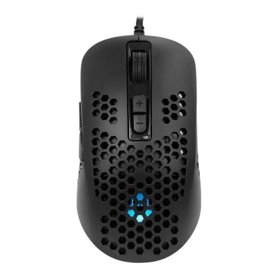 Mouse Gamer Mancer Crow, Rgb, 12000Dpi, 7 Botoes, Preto, Mcr-Crw-Rgb01