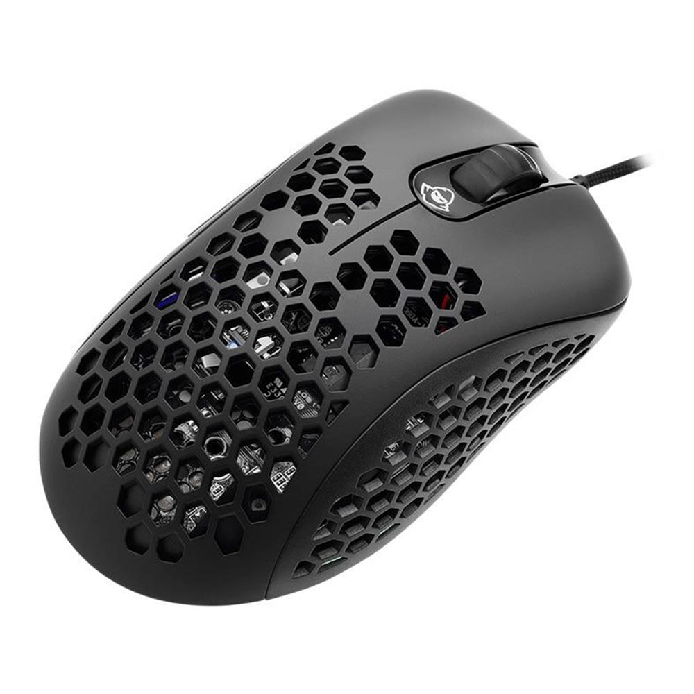 Mouse Gamer Mancer Tauri, Rgb, 12000Dpi, 6 Botoes, Preto, Mcr-Tur-Bl01