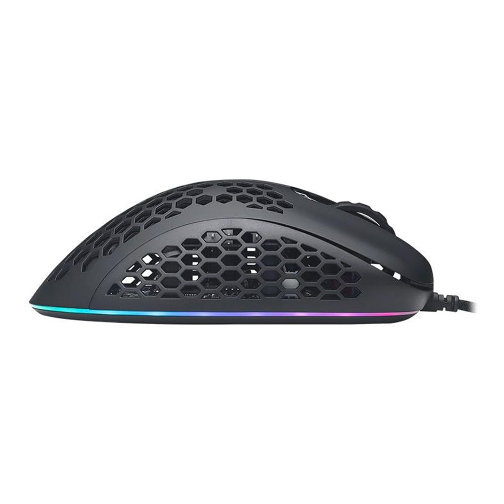 Mouse Gamer Mancer Tauri, Rgb, 12000Dpi, 6 Botoes, Preto, Mcr-Tur-Bl01