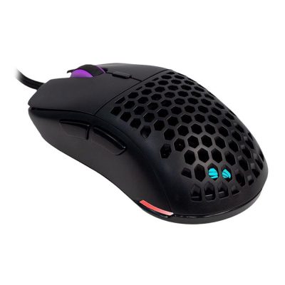 Mouse Gamer Pichau Hive S, Rgb, 16000Dpi, 6 Botoes. Preto, Pgm-Hvsrgb-Blk