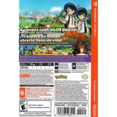 Pokémon Scarlet Nintendo Switch