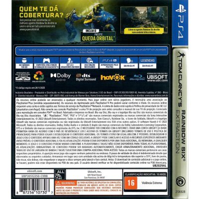 Rainbow Six Extraction Ps4
