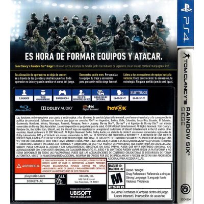 Rainbow Six Siege Edição Deluxe Ps4