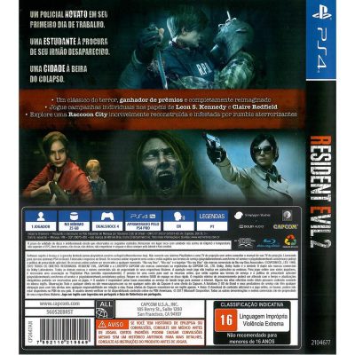 Resident Evil 2 Remake Ps4 #2