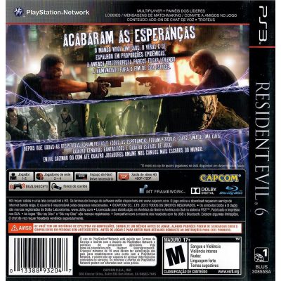 Resident Evil 6 Ps3 #2