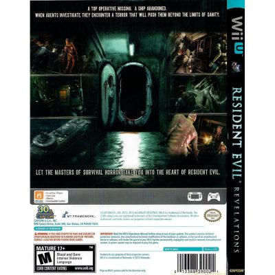 Resident Evil Revelations Nintendo Wii U