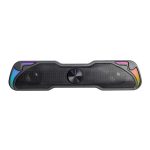 Soundbar Tgt Panzer, 6W Rms, Rainbow, Preto, Tgt-Pzr-Rbw01