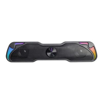 Soundbar Tgt Panzer, 6W Rms, Rainbow, Preto, Tgt-Pzr-Rbw01