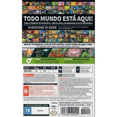 Super Smash Bros Ultimate Nintendo Switch