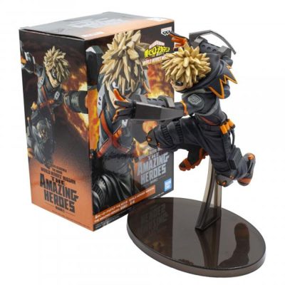 Action Figure Katsuki Bakugo (My Hero Academia) (World Heroes Mission) (The Amazing Heroes) Bandai Banpresto