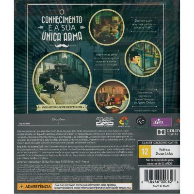 Agatha Christie The Abc Murders Xbox One