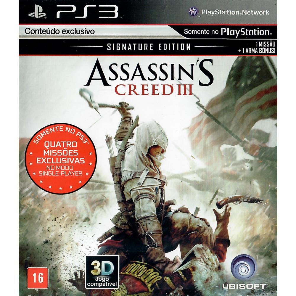 Assassin's Creed III - Xbox One 360 - Microsoft - Jogos de Luta