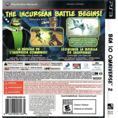 Ben 10 Omniverse 2 Ps3 #2 (Sem Manual)