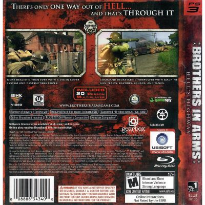 Brothers In Arms Hells Highway Ps3 #1