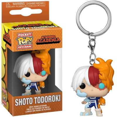 Chaveiro Funko Shoto Todoroki (Pocket Pop Keychain My Hero Academia)
