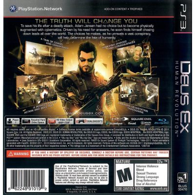 Deus Ex Human Revolution Ps3