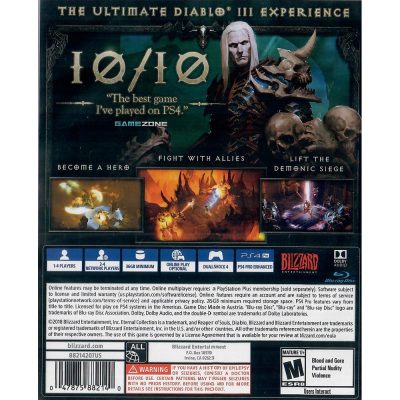 Diablo Iii Eternal Collection Ps4