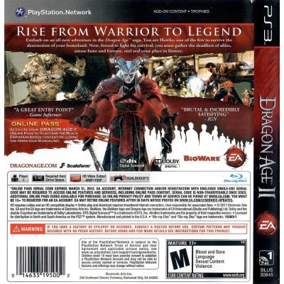 Dragon Age Ii Ps3