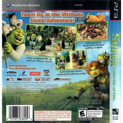 Dreamworks Shrek Forever After Ps3 #1
