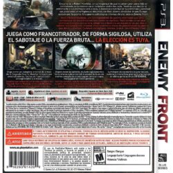 Enemy Front Ps3