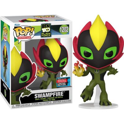 Funko Pop Swampfire 1202 (Ben 10 Alien Force) (Animation) (Fall Convention 2022)