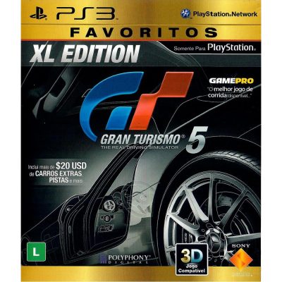 Gran Turismo 5 Xl Edition Favoritos Ps3