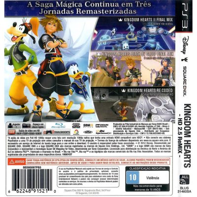 Kingdom Hearts Hd 2.5 Remix Ps3 #1