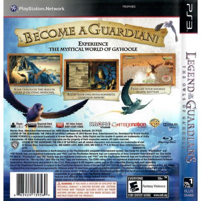 Legend Of The Guardians Ps3