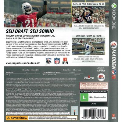 Madden Nfl 16 Xbox One #1