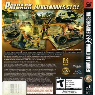 Mercenaries 2 World In Flames Ps3 #1