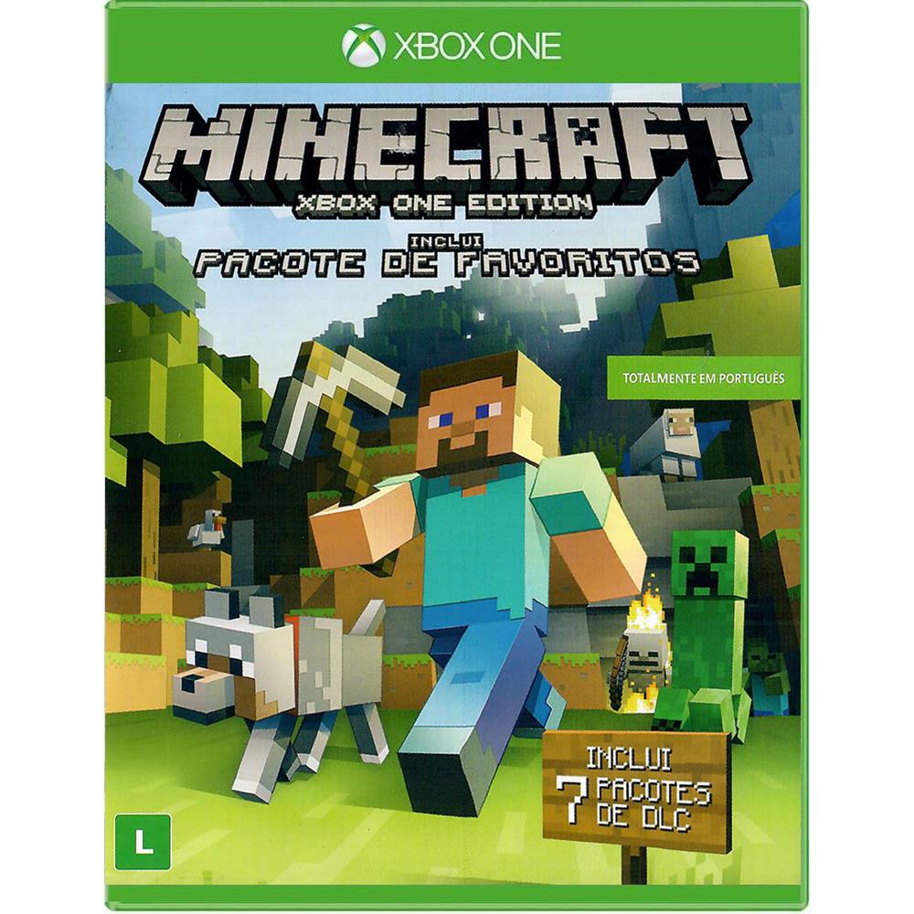 Minecraft Xbox 360 - Game Mídia Física Original - Jogo Xbox 360 Seminovo  Original Game 360 Minecraft