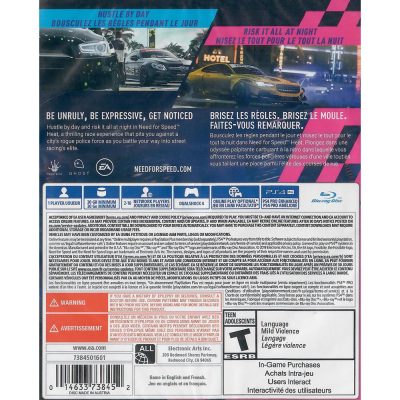 Need For Speed Heat Ps4 (Midia Solta)