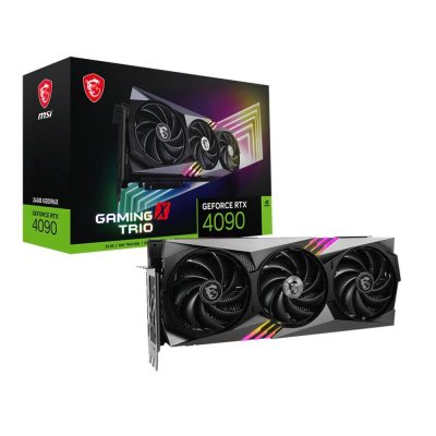 Placa De VÃdeo Msi Nvidia Geforce Rtx 4090 Gaming Trio, 24Gb, Gddr6x, Dlss, Ray Tracing