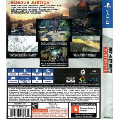 Sniper Ghost Warrior Contracts Ps4