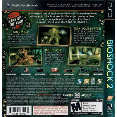 Bioshock 2 Ps3