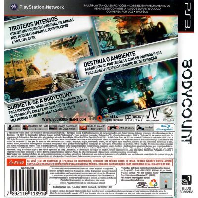 Bodycount Ps3
