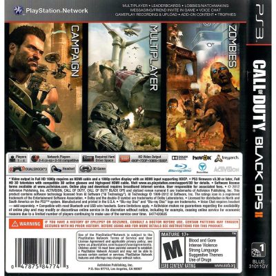 Call Of Duty Black Ops Ii Ps3