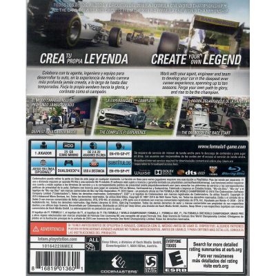 F1 2016 Ps4