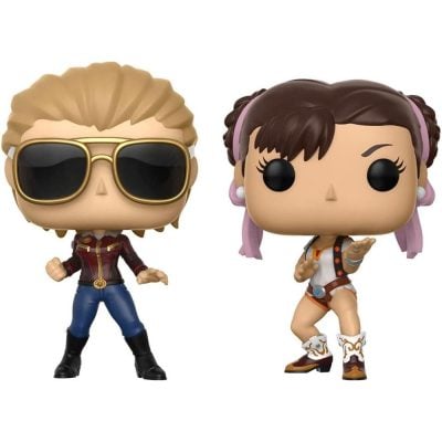 Funko Pop Captain Marvel Vs Chun-Li (2 Pack) (Marvel Vs Capcom)