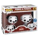Funko Pop Pongo & Perdita (2 Pack) (101 Dalmatas) (Disney)