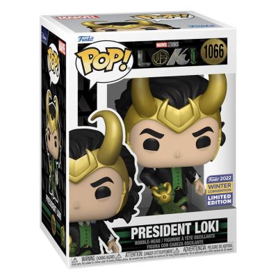 Funko Poppresident Loki With Alligator Loki 1066 (Winter Convention 2022) (Marvel)