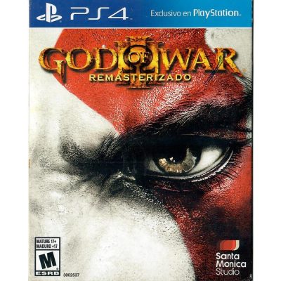 God Of War Iii Remasterizado Ps4 (Case De Papelão)