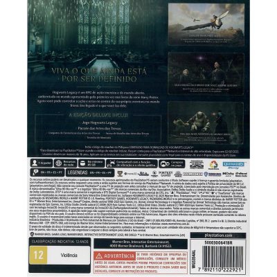Hogwarts Legacy Deluxe Edition Ps5 (Novo) (Jogo Mídia Física) (Novo) (Novo)
